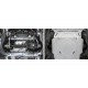 Защита картера Rival для Mitsubishi L200/Pajero Sport/Fiat Fullback 2015-2023