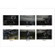Пороги алюминиевые Rival Black для Subaru XV 2011-2017
