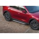 Пороги алюминиевые Rival BMW-Style для Mazda CX-5 2017-2021