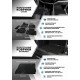 Комплект ковриков салона и багажника Rival полиуретан 6 штук на хетчбек для Kia Ceed 2 2012-2018