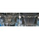 Защита КПП Автоброня для 2,4D/2,7/2,8D сталь 2 мм для Toyota Fortuner/Hilux 2015-2021