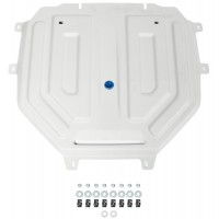 Защита КПП Rival алюминий 4 мм с крепежом