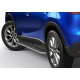 Пороги алюминиевые Rival Premium для Mazda CX-5 2011-2017