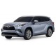 Пороги алюминиевые Rival Premium для Toyota Highlander 2020-2023