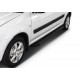 Пороги алюминиевые Rival Black для Lada Largus/Largus Cross 2012-2021