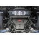 Защита картера, КПП, радиатора и РК Автоброня для 2,7/2,8D сталь 2 мм для Toyota Fortuner 2017-2021