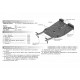 Защита картера и КПП Автоброня для 1,6 сталь 2 мм для Chery Tiggo 3, Tiggo FL 2013-2016