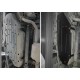Защита топливного бака Автоброня для 4,5D и 5,7 сталь 2 мм для Toyota Land Cruiser 200/Lexus LX-570/450d 2015-2021