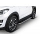 Пороги алюминиевые Rival Premium для Hyundai Tucson/Kia Sportage 2015-2022