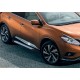 Пороги алюминиевые Rival BMW-Style для Nissan Murano 2016-2022