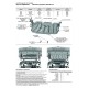 Защита радиатора, картера, КПП и РК Rival  алюминий 6 мм с крепежом для Mercedes-Benz X-Class 2018-2020