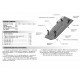 Защита топливного бака Автоброня для 2,2 сталь 2 мм для Ford Ranger 2012-2015