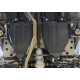 Защита топливного бака Автоброня для 3,5 сталь 2 мм для Nissan Murano 2010-2022