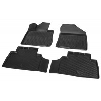 Коврики салона Rival полиуретан 4 штуки на 5 мест