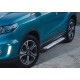 Пороги алюминиевые Rival BMW-Style для Suzuki Vitara 2015-2021