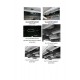 Пороги алюминиевые Rival Black New для Volkswagen Amarok 2010-2016