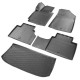 Комплект ковриков салона и багажника Rival полиуретан 5 штук на хетчбек 5 дверей для Kia Soul 2 2014-2021