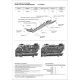 Защита трубок кондиционера Автоброня для Ford Explorer 2015-2017