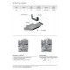 Защита редуктора Автоброня для 1,5T и 2,0TD сталь 2 мм для Haval H6 2014-2020