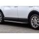Пороги алюминиевые Rival Premium для Toyota RAV4 2013-2019
