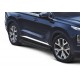 Пороги алюминиевые Rival Black для Hyundai Palisade 2020-2023