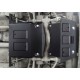 Комплект защиты Автоброня: картер, КПП, передний редуктор, сталь 2 мм для Chevrolet Niva/Niva Travel 2002-2021