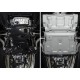 Защита картера и КПП Rival алюминий 4 мм с крепежом для Audi A6/A7 2010-2018