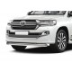 Защита переднего бампера Rival 76 мм для Toyota Land Cruiser 200 2018-2019