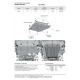 Защита картера АвтоБроня сталь 2 мм с крепежом для Subaru XV № 111.05432.1 для Subaru XV 2017-2021