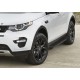 Пороги алюминиевые Rival Black New для Land Rover Discovery Sport 2014-2021