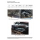 Пороги алюминиевые Rival Black New для Mazda CX-9 2017-2021