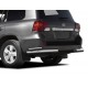 Защита задняя двойные уголки 76-42 мм Rival для Toyota Land Cruiser 200 2012-2015