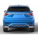 Защита задняя уголки 57 мм Rival для Haval F7/F7x 2019-2022