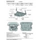 Защита картера и КПП АвтоБроня сталь 2 мм с крепежом для Ford Kuga № 111.01873.1 для Ford Kuga 2013-2021