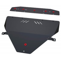 Защита картера и КПП Автоброня для 1,6/2,0D/2,2D/3,0 сталь 2 мм