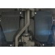 Защита топливных баков Автоброня для 2,0TSI и 2,0TDI сталь 2 мм для Volkswagen Tiguan 2011-2016