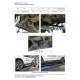 Пороги алюминиевые Rival Black для Lada Vesta SW Cross 2017-2021