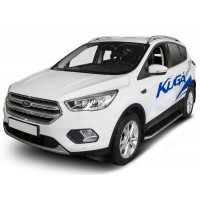Пороги алюминиевые Rival Premium