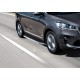 Пороги алюминиевые Rival Premium для Kia Sorento Prime 2018-2020