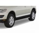 Пороги алюминиевые Rival Premium на авто без пневмоподвески для Volkswagen Touareg 2002-2010