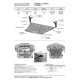 Комплект защиты Автоброня: картер, КПП, топливный бак, адсорбер, сталь 2 мм для Kia Seltos 2020-2021