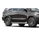 Защита штатных порогов 57 мм Rival для Toyota Fortuner 2017-2021