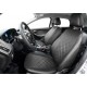 Чехлы Rival экокожа черные Ромб на спинку 40/60 на Ambient и Trend для Ford Focus 3 2011-2019