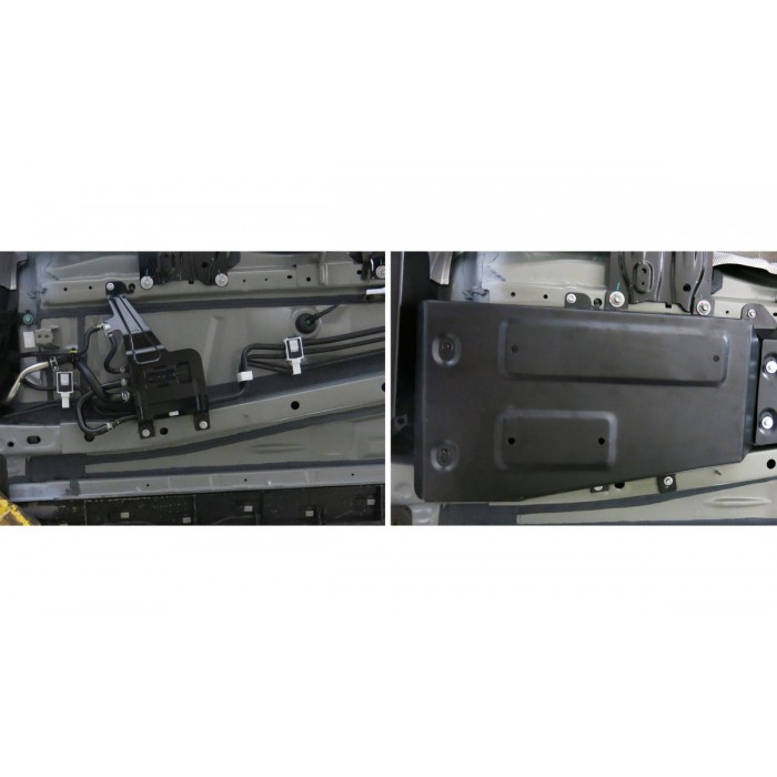 Защита абсорбера Автоброня для 2,0 и 2,5 сталь 2 мм для Mazda CX-5 2015-2017
