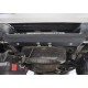 Защита заднего бампера Автоброня для 2,0D сталь 2 мм для Volkswagen Amarok 2010-2021