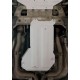 Защита КПП и РК Rival алюминий 4 мм для Maserati Levante 2016-2021