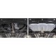 Защита картера Rival алюминий 4 мм увеличенная для Toyota Camry/Lexus ES 2018-2021