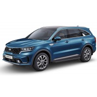 Пороги алюминиевые Rival Premium Black