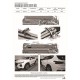 Пороги алюминиевые Rival Silver для Hyundai Santa Fe 2018-2020