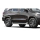 Защита штатных порогов 42 мм Rival для Toyota Fortuner 2017-2021